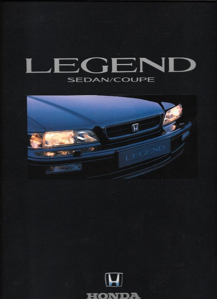 HONDA LEGEND  1993, Boeken, Auto's | Folders en Tijdschriften, Ophalen of Verzenden, Zo goed als nieuw, Honda