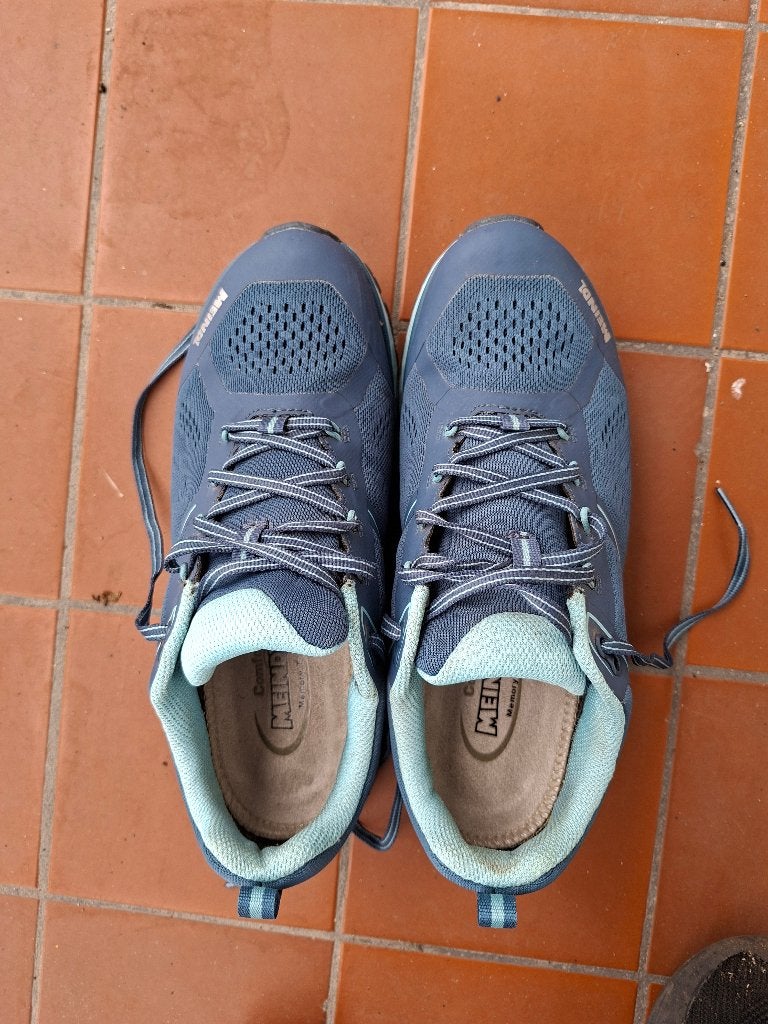 Wandelschoenen Meindl dames 39,5, Kleding | Dames, Schoenen, Blauw, Zo goed als nieuw, Wandelschoenen, Ophalen of Verzenden