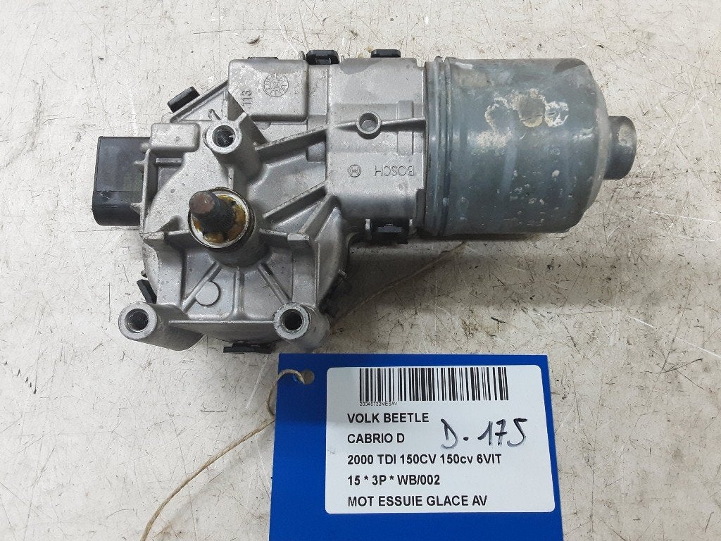 RUITENWISSERMOTOR VOOR Volkswagen Beetle (16AE), Auto-onderdelen, Ruiten en Toebehoren, Gebruikt, Volkswagen, Mevr. I. Hauben