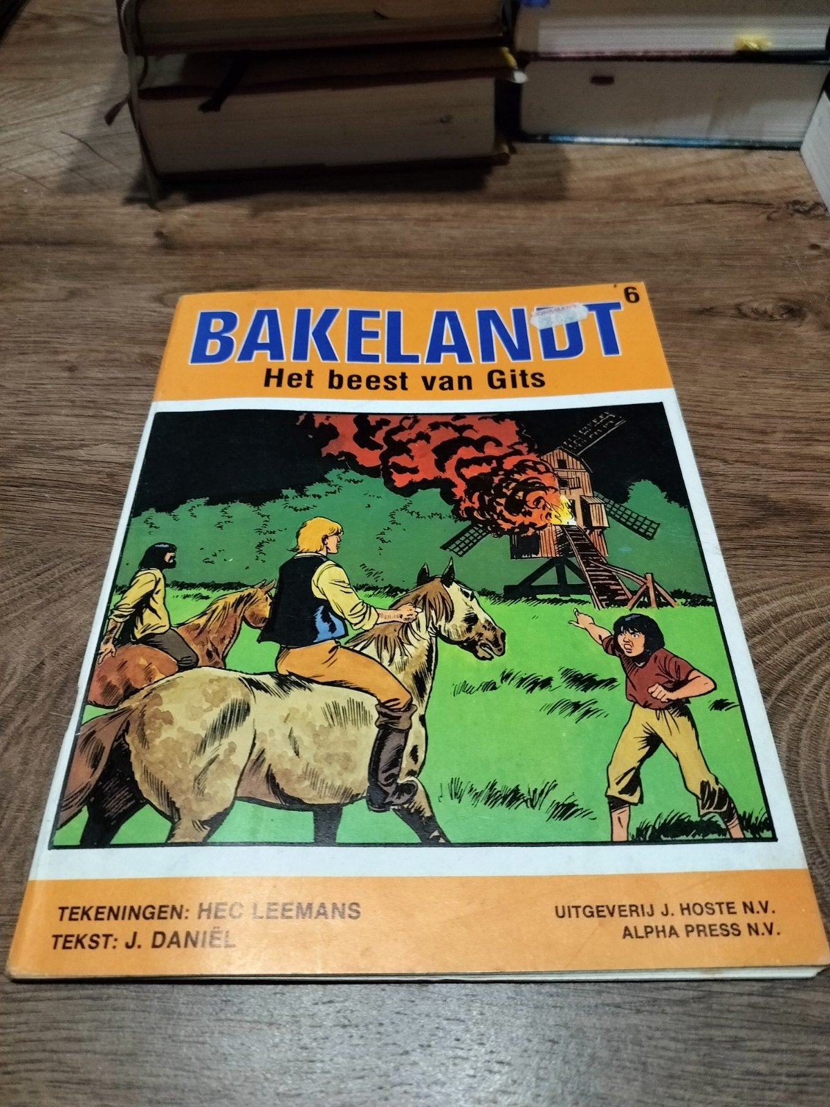 Bakelandt strips, Boeken, Ophalen