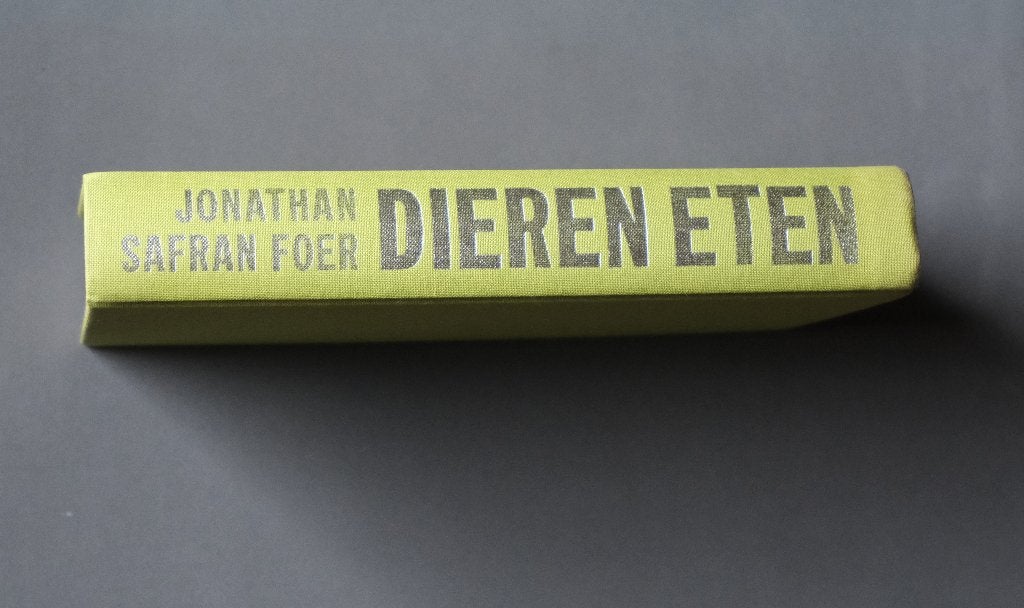 Dieren eten - Jonathan Safran Foer, Boeken, Literatuur, Zo goed als nieuw, België, Ophalen