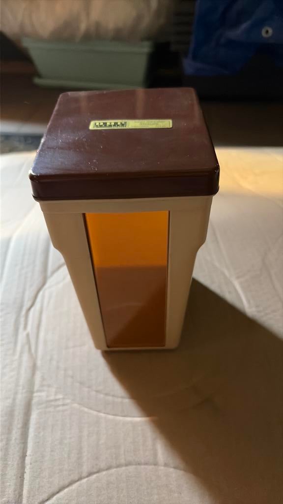 Vintage bewaardoos, Ophalen of Verzenden, Gebruikt