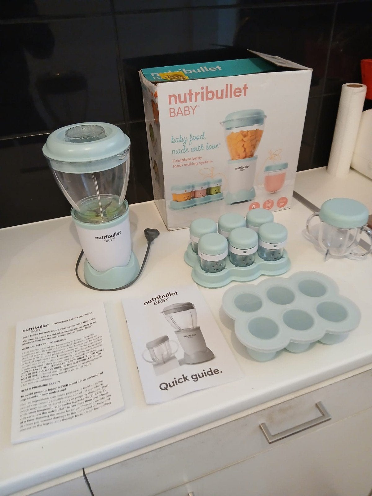 Nutribullet baby food blender, Enlèvement