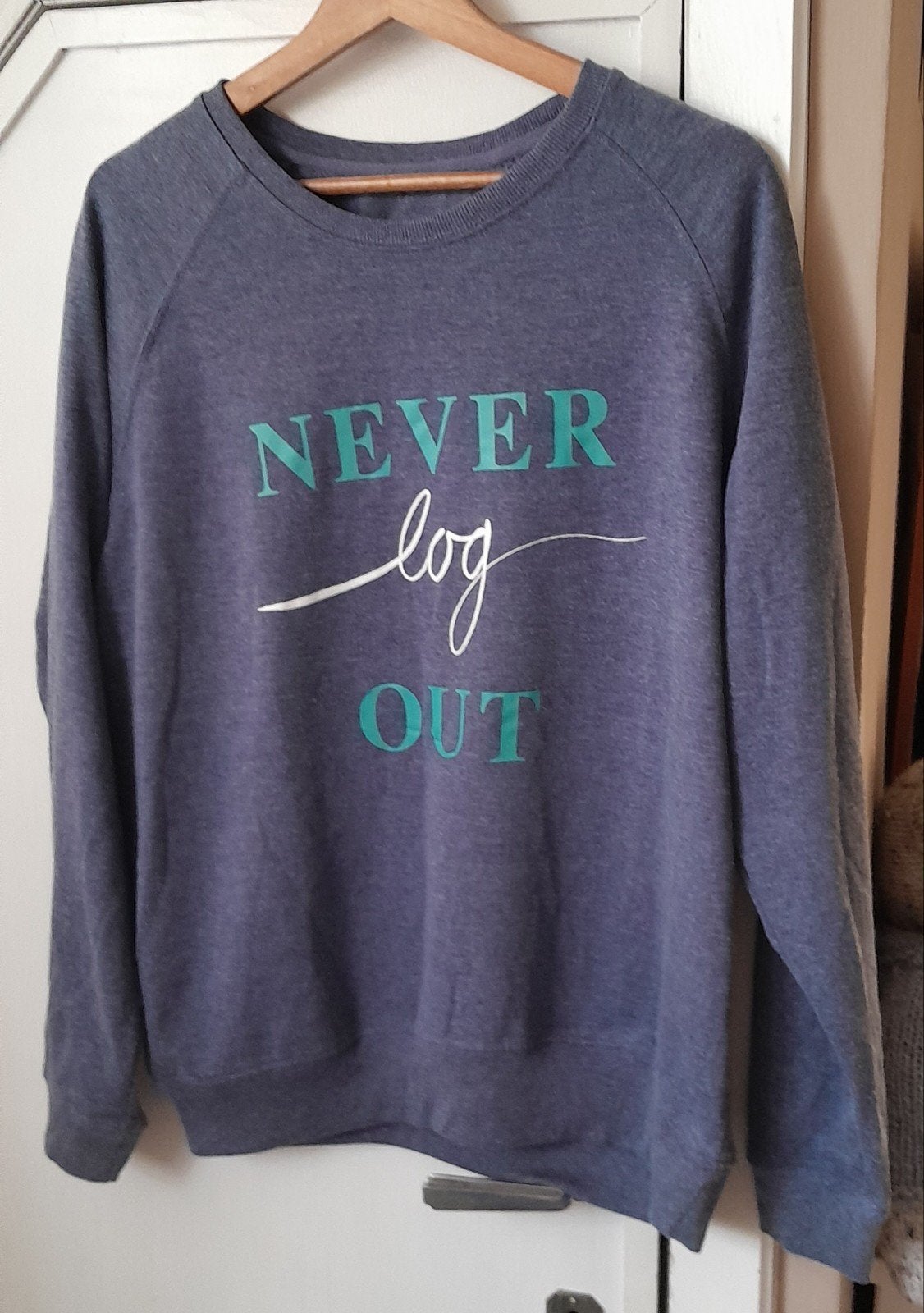 Prachtige sweater large 9th Avenue, 9th Avenue, Blauw, Maat 42/44 (L), Ophalen of Verzenden
