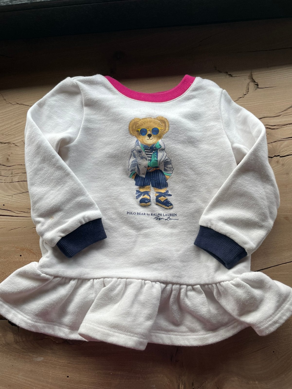 Sweater meisjes ralph lauren, Ophalen of Verzenden, Gebruikt, Meisje, Truitje of Vestje