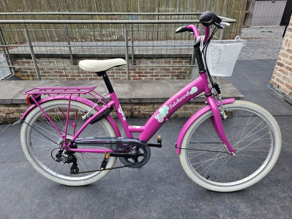 Meisjesfiets Bike Fun Kids 24 inch, Ophalen, 24 inch, Velgrem, Versnellingen