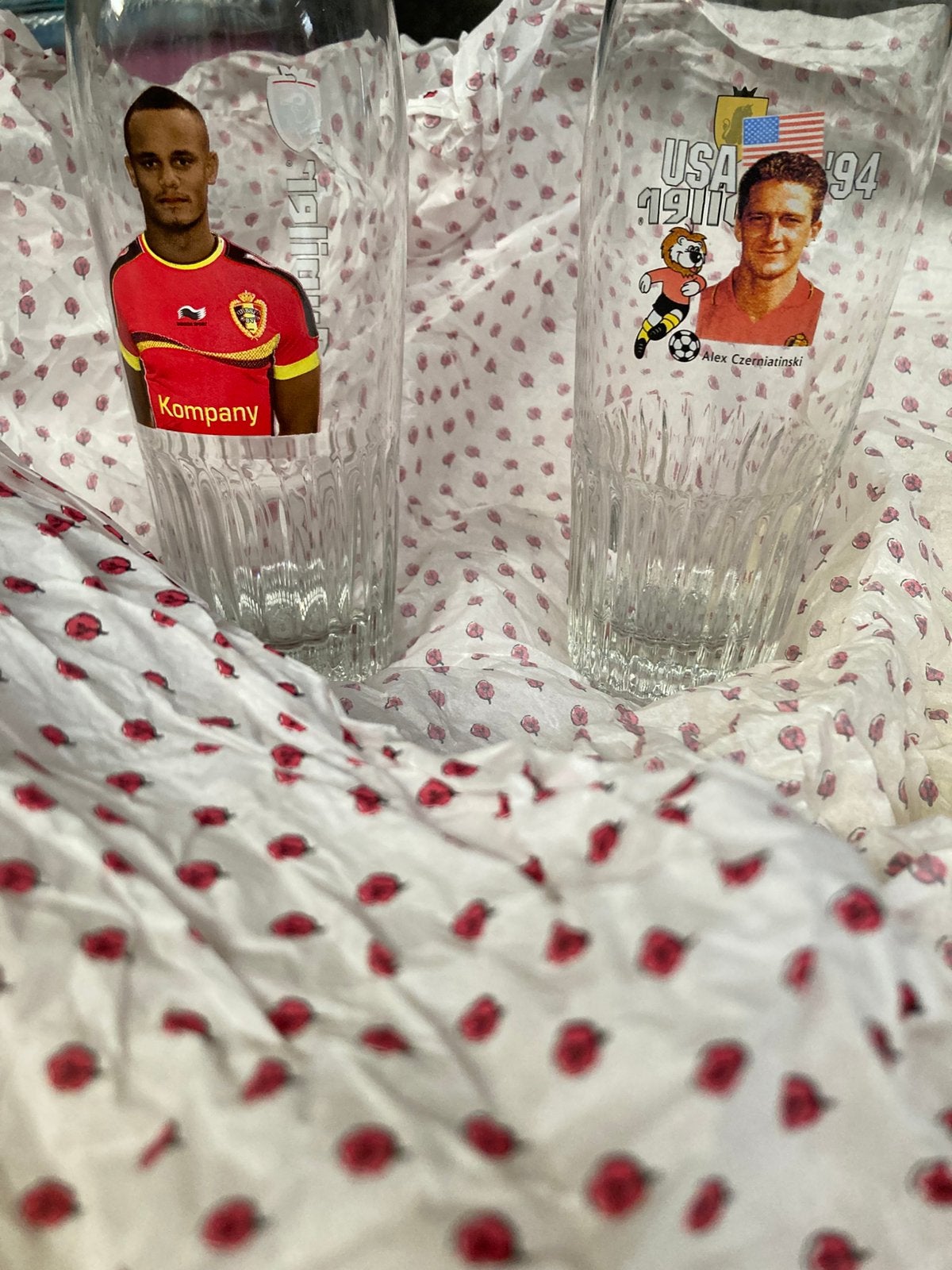 2 jupiler glazen, Verzamelen, Ophalen, Zo goed als nieuw