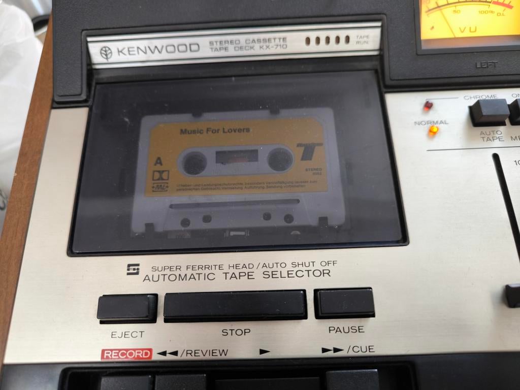 KENWOOD vintage K7-deck, Audio, Tv en Foto, Kenwood