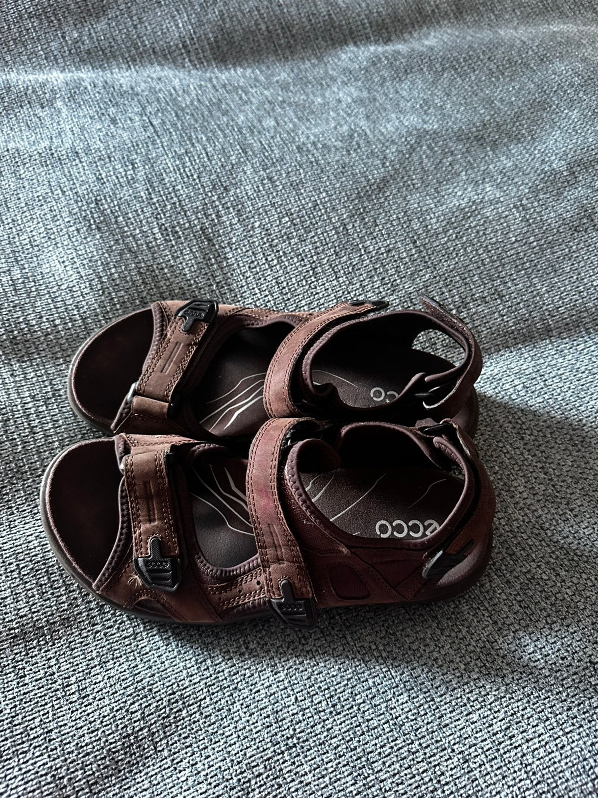 41 leren sandalen, Kleding | Heren, Schoenen, Sandalen, Bruin, Ophalen of Verzenden, Zo goed als nieuw