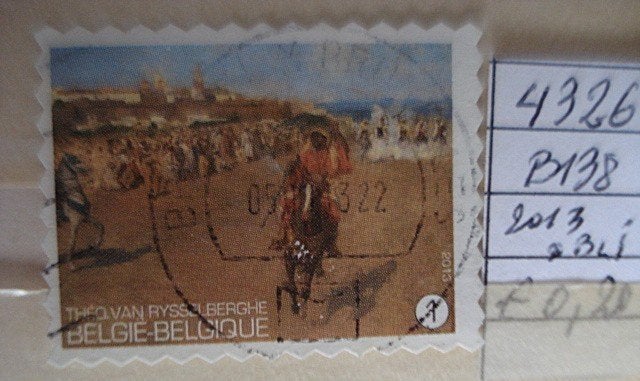 Belgique  4326 (o), Envoi, Affranchi, Oblitéré