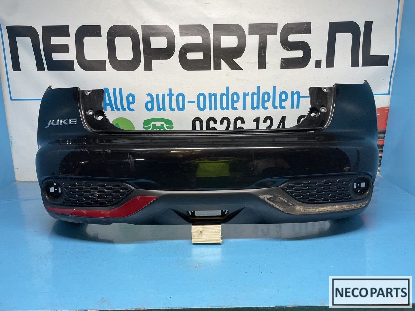 NISSAN JUKE F15 ACHTERBUMPER BUMPER SPORT ALLES LEVERBAAR !!, Gebruikt, -, -, Ophalen of Verzenden