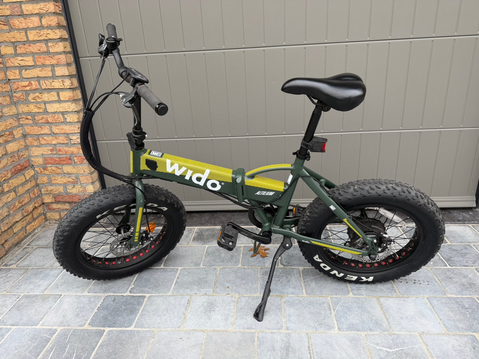 Elektrische fatbike plooifiets, Ophalen of Verzenden, Zo goed als nieuw