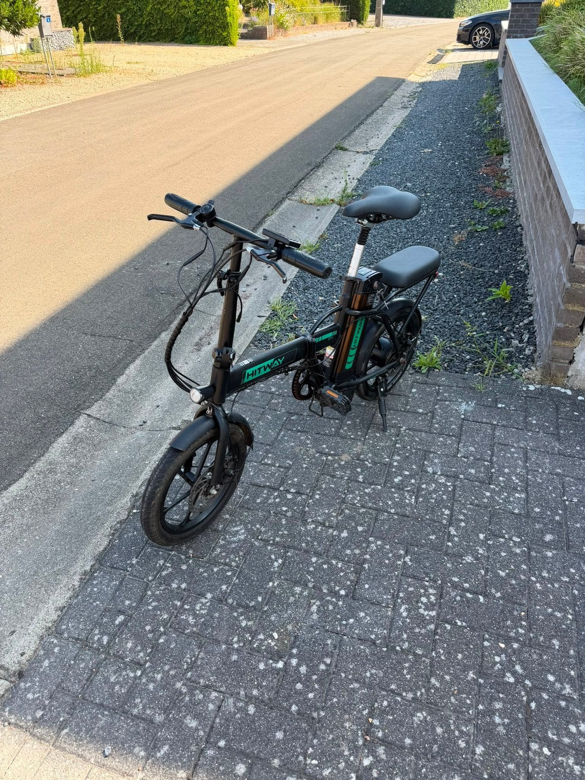 Elektrische plooifiets met oplader, Ophalen, Zo goed als nieuw