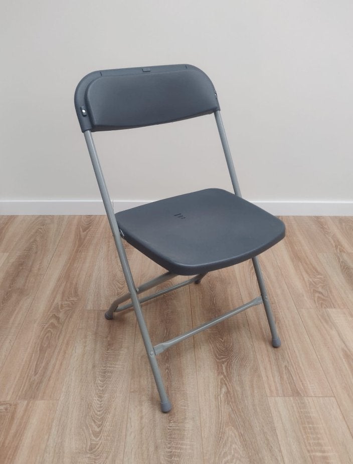 vouwstoelen, Huis en Inrichting, Stoelen, Ophalen, Zo goed als nieuw, Grijs, Kunststof