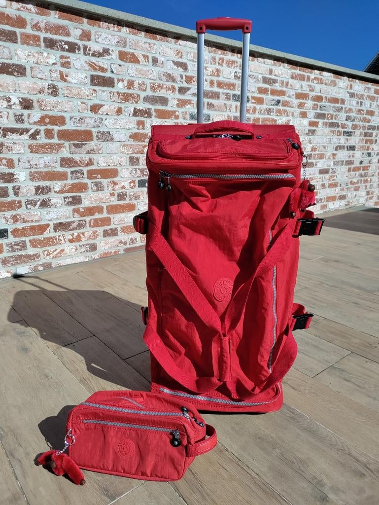 Valise Kipling H76cm avec trousse de toilette assortie, Enlèvement