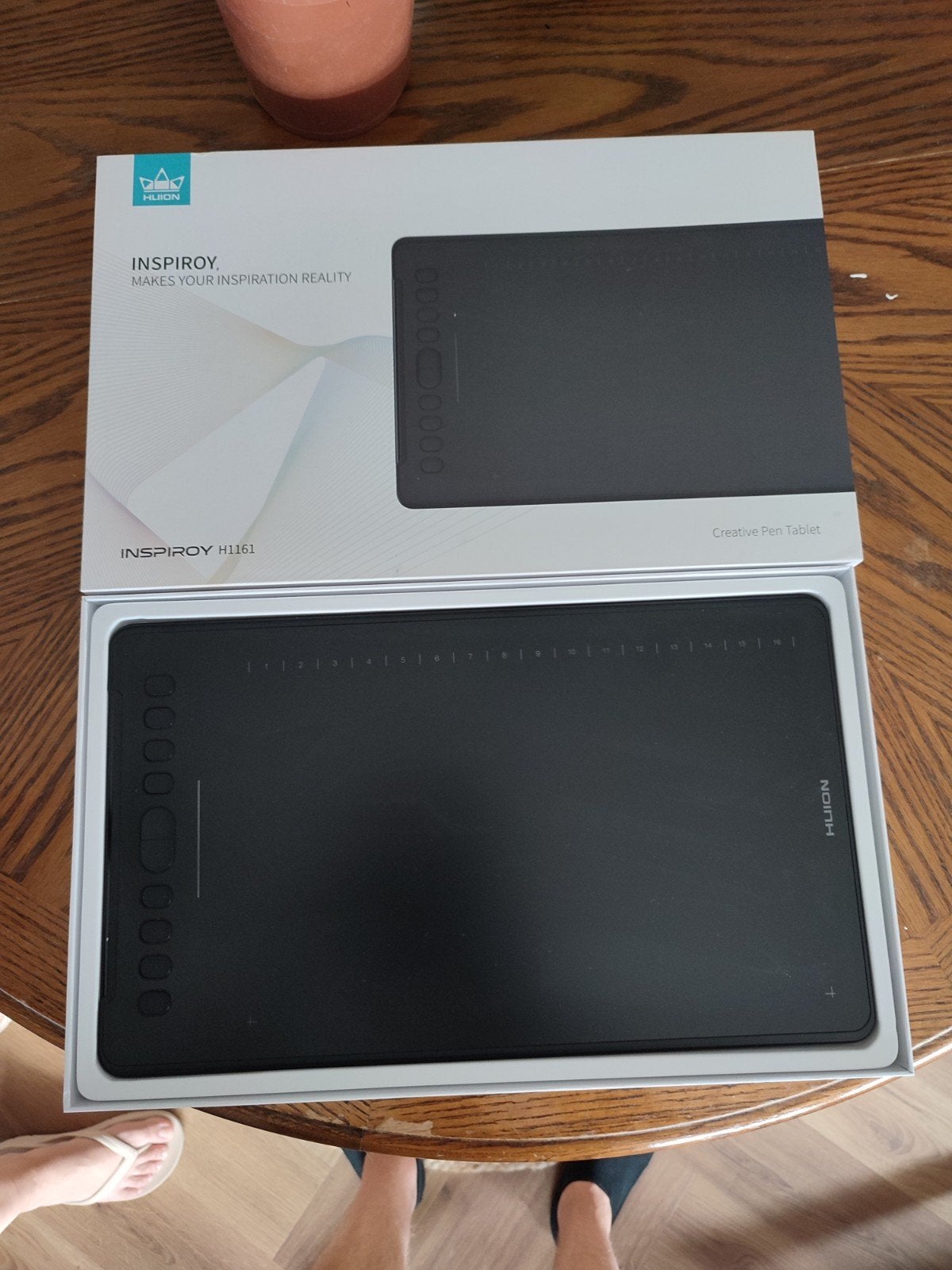 Huion Inspiroy H1161 tekentablet, Computers en Software, Ophalen