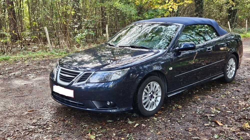 Saab 93 1.8t cabrio Linear met LPi, Auto's, Voorwielaandrijving, Beige, 4 cilinders, Cabriolet