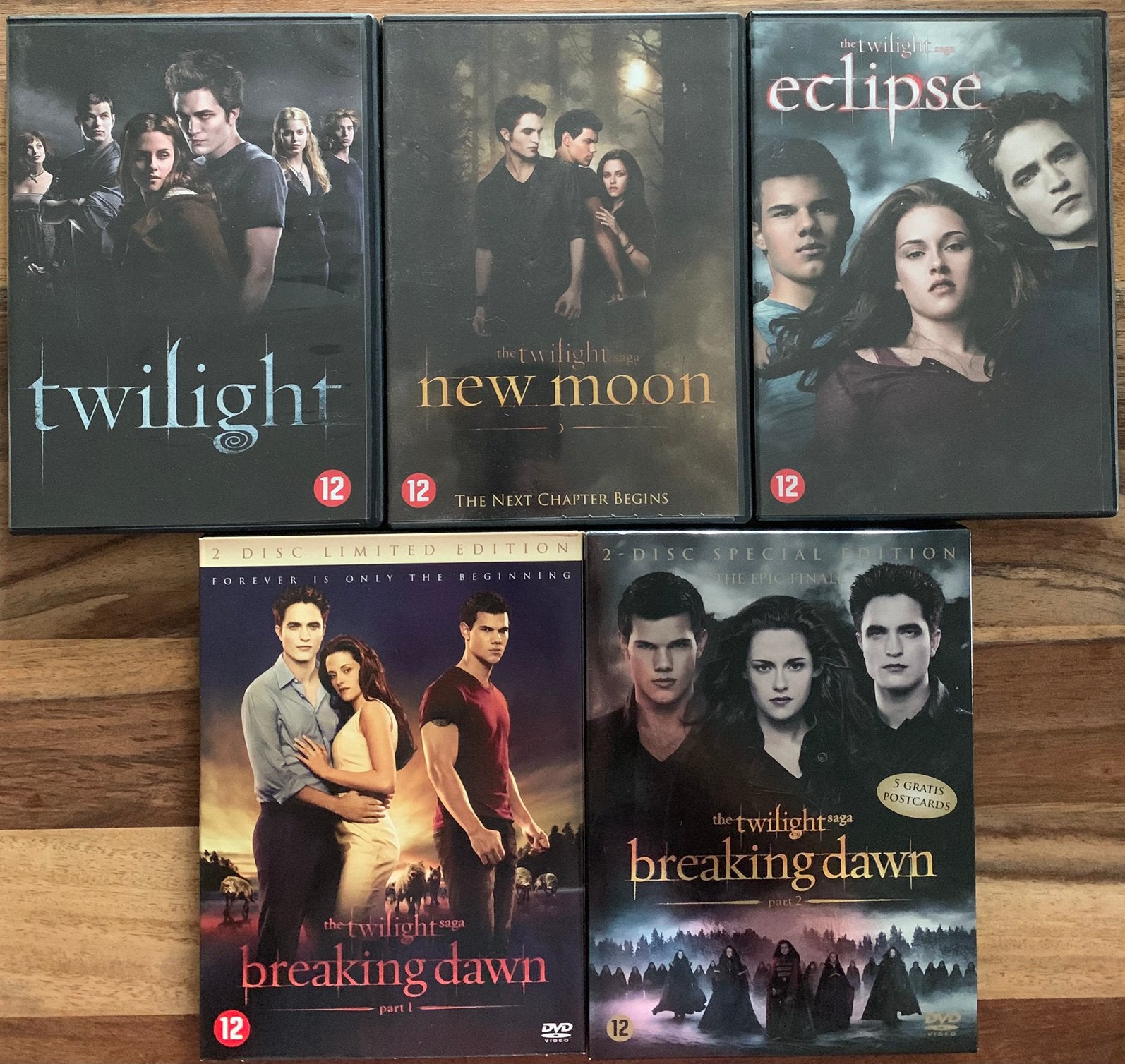 Twilight serie, Cd's en Dvd's, Ophalen of Verzenden, Zo goed als nieuw