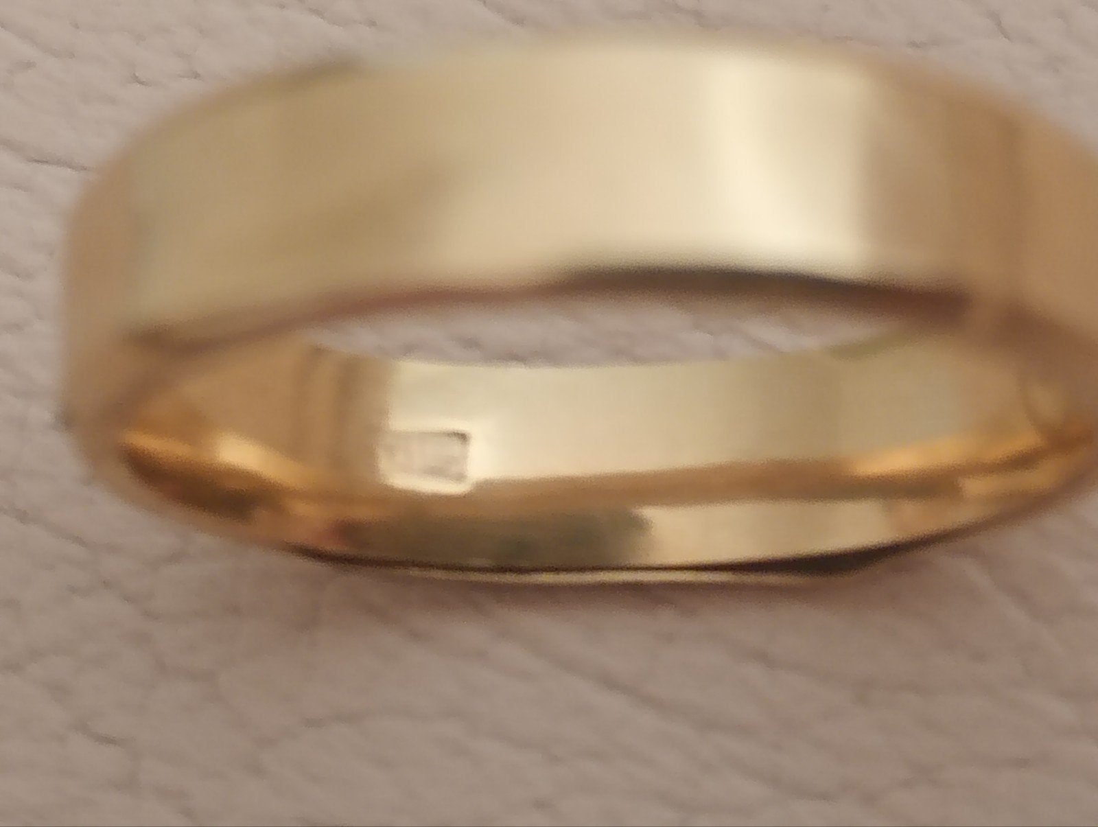 18-karaats gouden ring met garantie, Antiek en Kunst, Ophalen of Verzenden, Goud