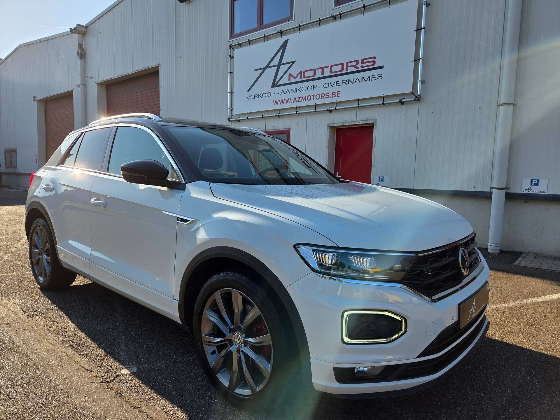 Volkswagen T-Roc 1.5 TSI DSG R-Line Pano/Carplay/Android/Cam, Auto's, Volkswagen, Automaat, Dealer onderhouden, Wit, 5 zetels