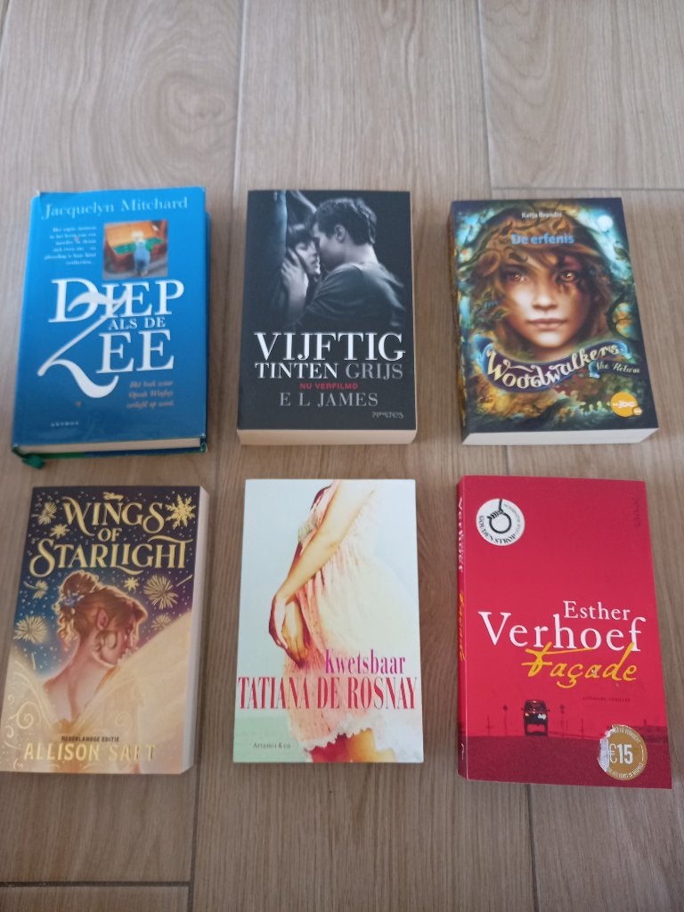 Boekenpakket, Boeken, Ophalen, Gelezen, Diverse auteurs