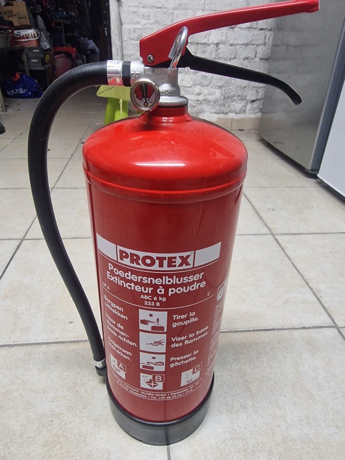 extincteur 6 kg en poudre nouveau, Enlèvement ou Envoi, Extincteur