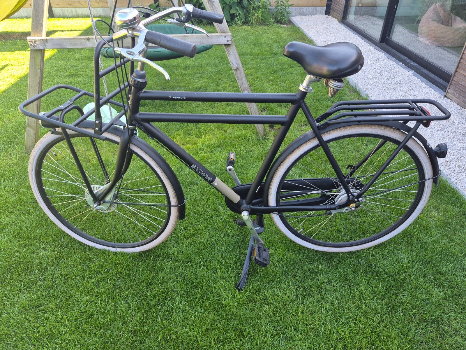 Batavus X-posure Deluxe Heren Zwart Mat 55cm, Fietsen en Brommers, Ophalen, Batavus