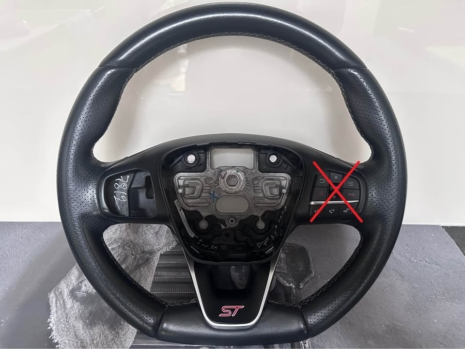 Volant sport ST en cuir original pour Ford Fiesta MK8, Autos : Pièces & Accessoires, Enlèvement ou Envoi, Ford