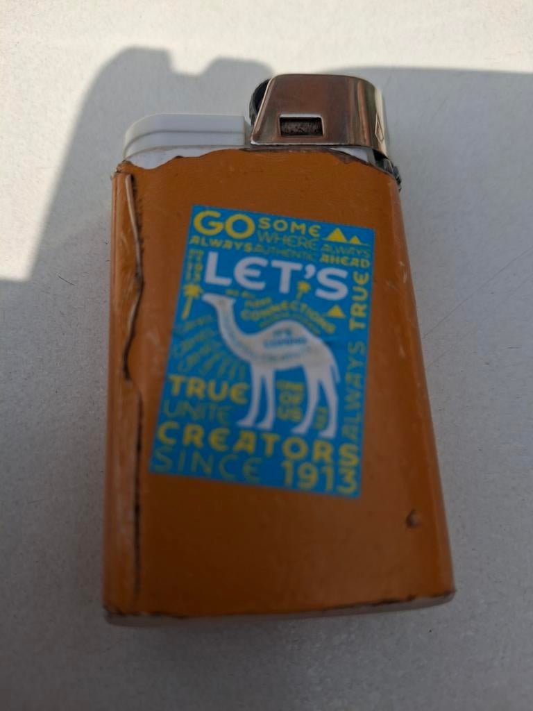 Oude camel, Verzamelen, Rookartikelen, Aanstekers en Luciferdoosjes, Ophalen