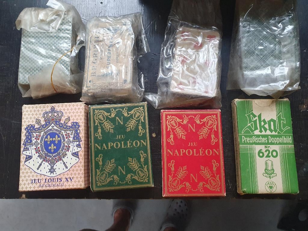 ZEER OUDE SPEELKAARTEN, Ophalen, Gebruikt, Speelkaart(en)