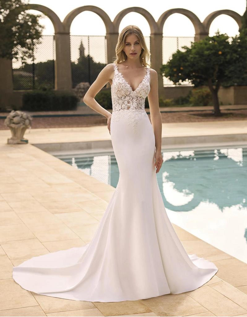 Trouwkleed/ trouwjurk maat 34 - pronovias, Kleding | Dames, Ophalen, Zo goed als nieuw, Trouwjurk