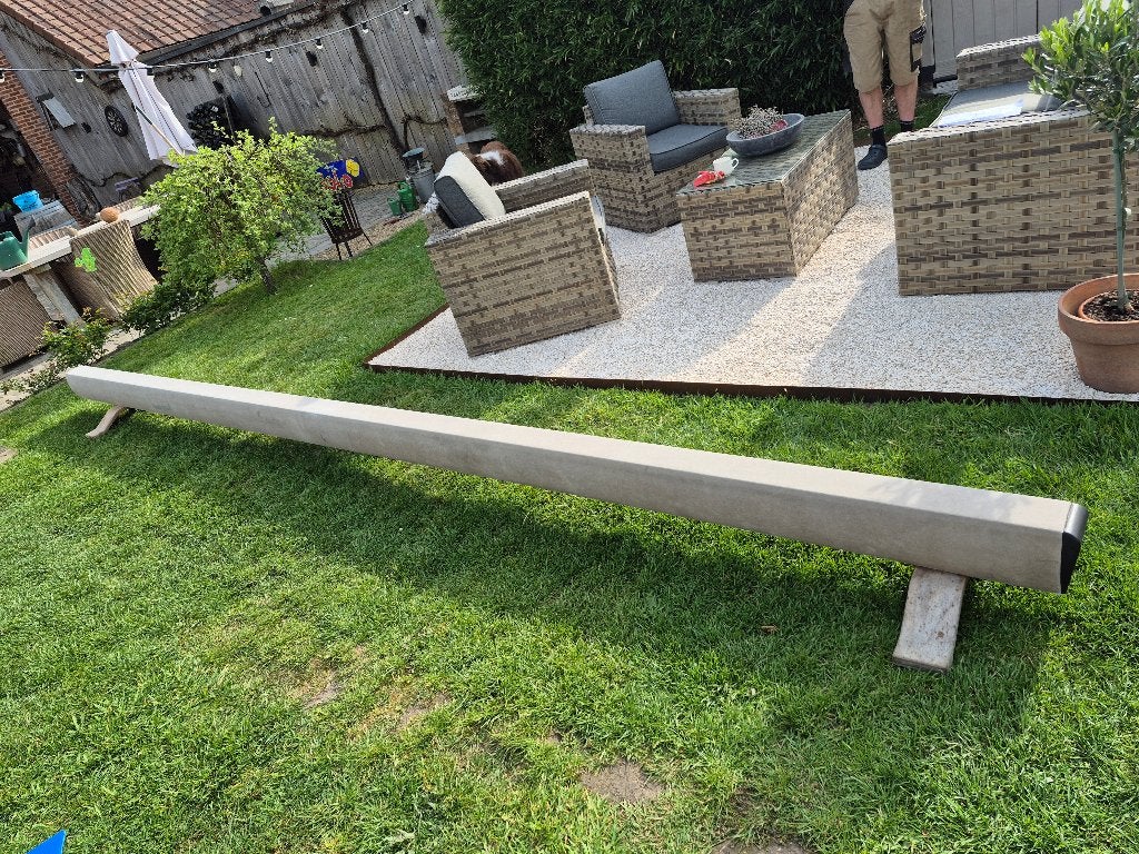 Evenwichtsbalk, Sport en Fitness, Ophalen, Gebruikt, Beige, Materiaal