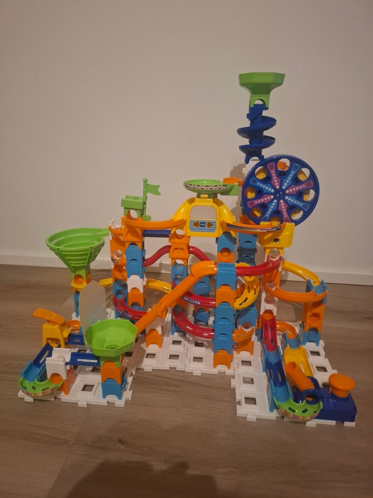 knikkerbaan vtech, Ophalen