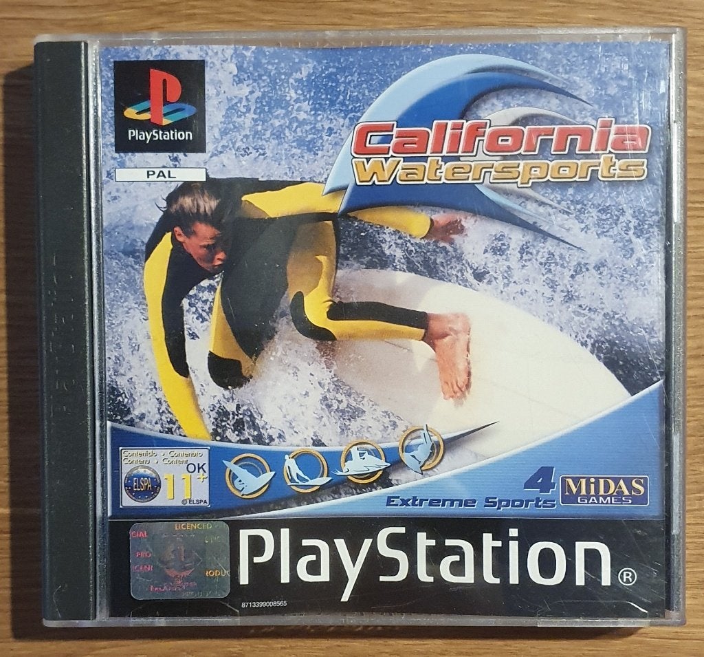 California Watersports - PlayStation / PS1, Consoles de jeu & Jeux vidéo, Jeux | Sony PlayStation 1, Enlèvement ou Envoi, Comme neuf