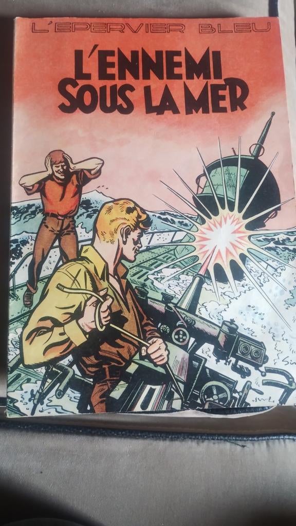 BD l'épervier bleu, l'ennemi sous la mer, Enlèvement ou Envoi