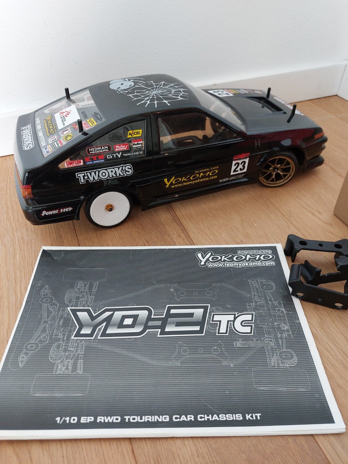yokomo yd2-tc, Échelle 1:10, Voiture on road, Enlèvement, Utilisé