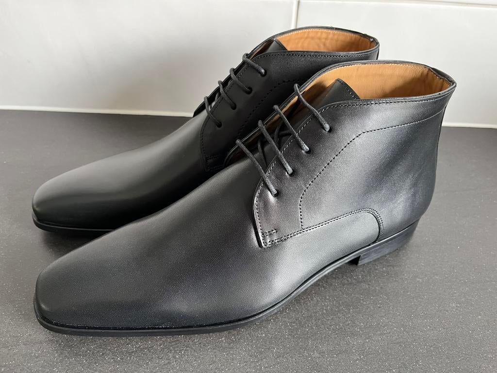 Handpainted herenschoenen maat 45 nieuw in doos, Zwart, Nieuw, Ophalen of Verzenden, Veterschoenen