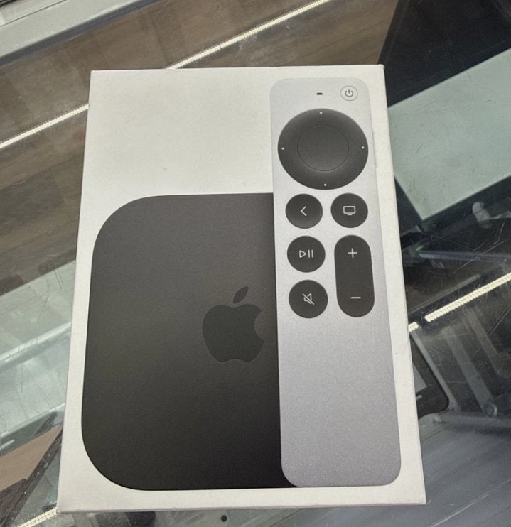 Apple TV 4K 3e generatie, 128 GB, Wi-Fi + Ethernet media, Enlèvement ou Envoi, Neuf, Audio optique