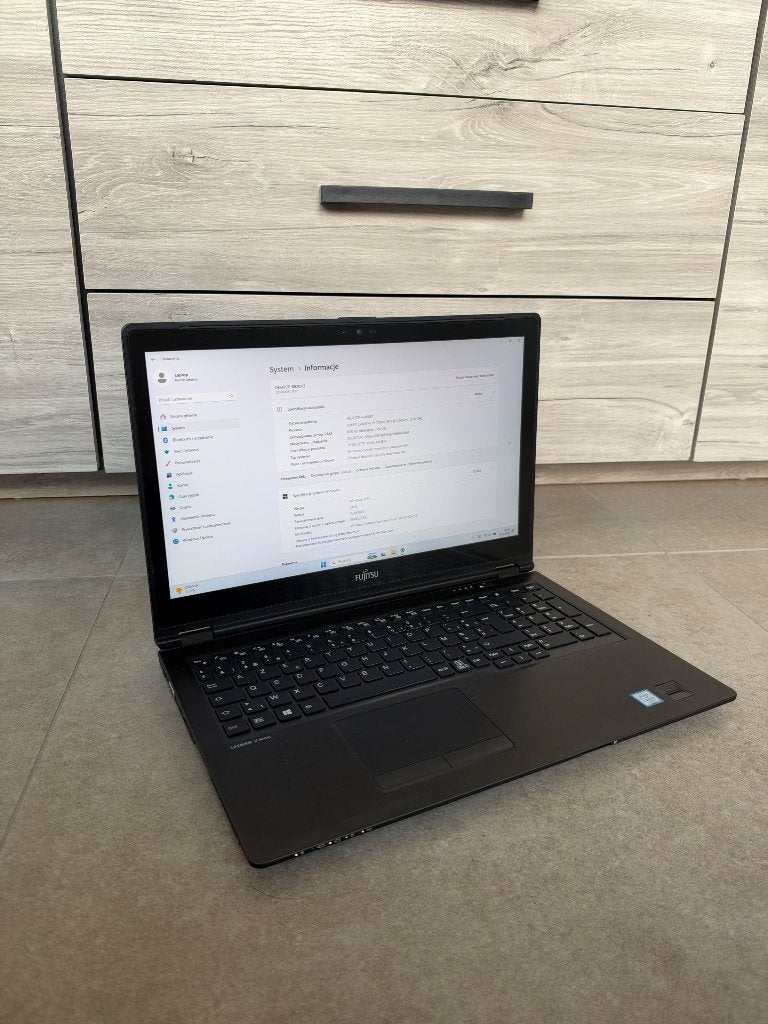 Laptop i5 7200U, 8GB RAM, 256GB SSD WIN11, Ophalen, FUJITSU LIFEBOOK, 256 GB, 2 tot 3 Ghz