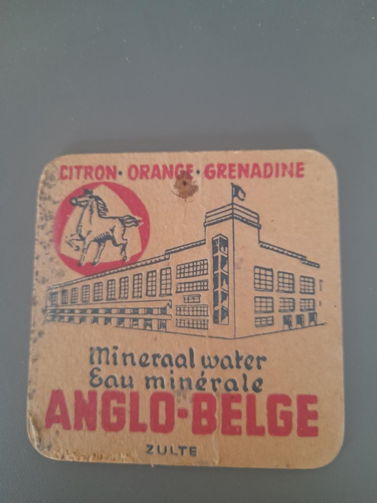 Feutre à eau minérale anglo-belge, Collections, Enlèvement ou Envoi