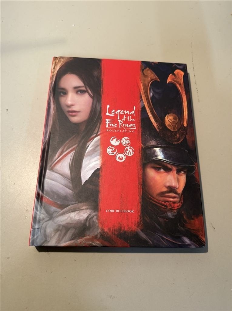 Legend of the Five Rings - rolplaying - Core Rulebook, Boeken, Fantasy, Ophalen of Verzenden, Nieuw