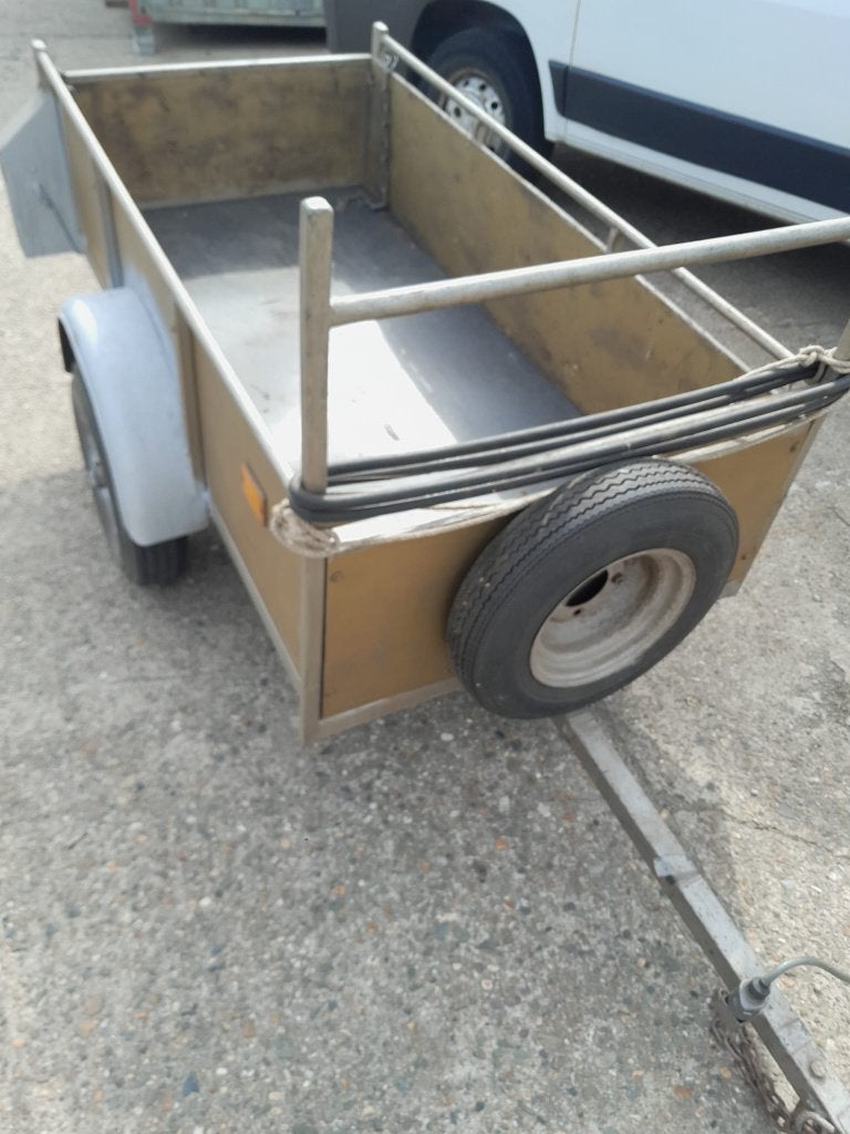 aanhangwagen, Ophalen, Gebruikt