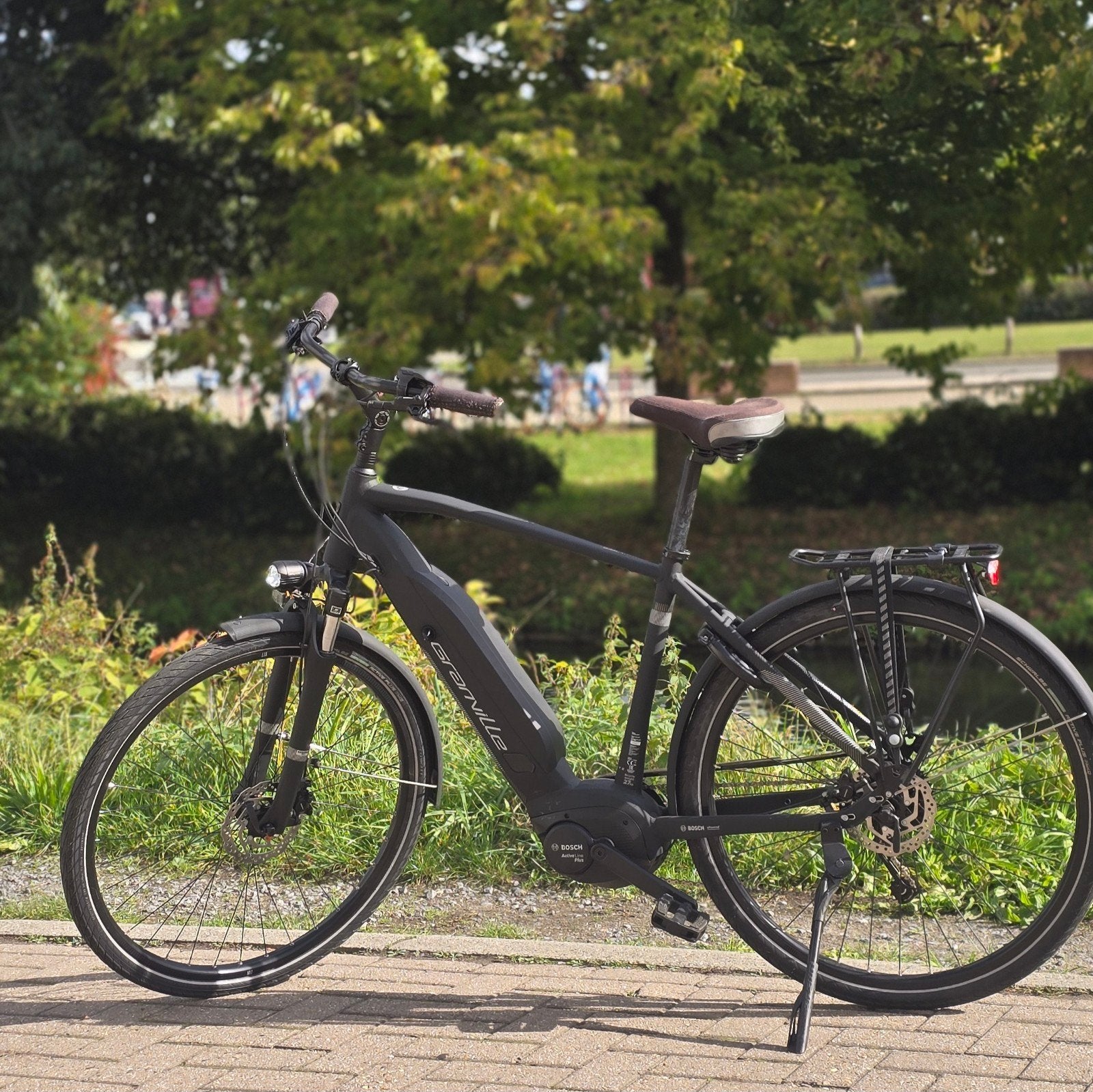 Herenfiets Granville (Ludo) als nieuw.(<30km) Maat, Fietsen en Brommers, 55 tot 59 cm, Ophalen, Zo goed als nieuw, 50 km per accu of meer