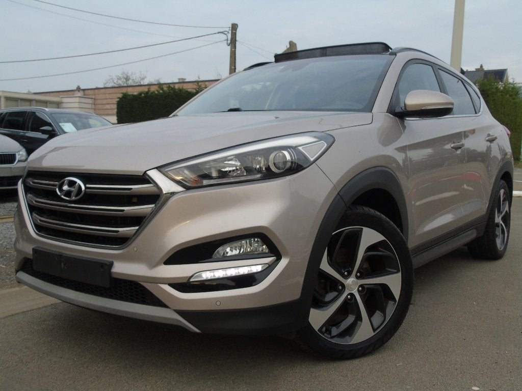 Hyundai TUCSON 2.0 CRDi 2WD *1e Eigen*Camera*Apple Carplay, 100 kW, Dealer onderhouden, 1995 cc, Leder