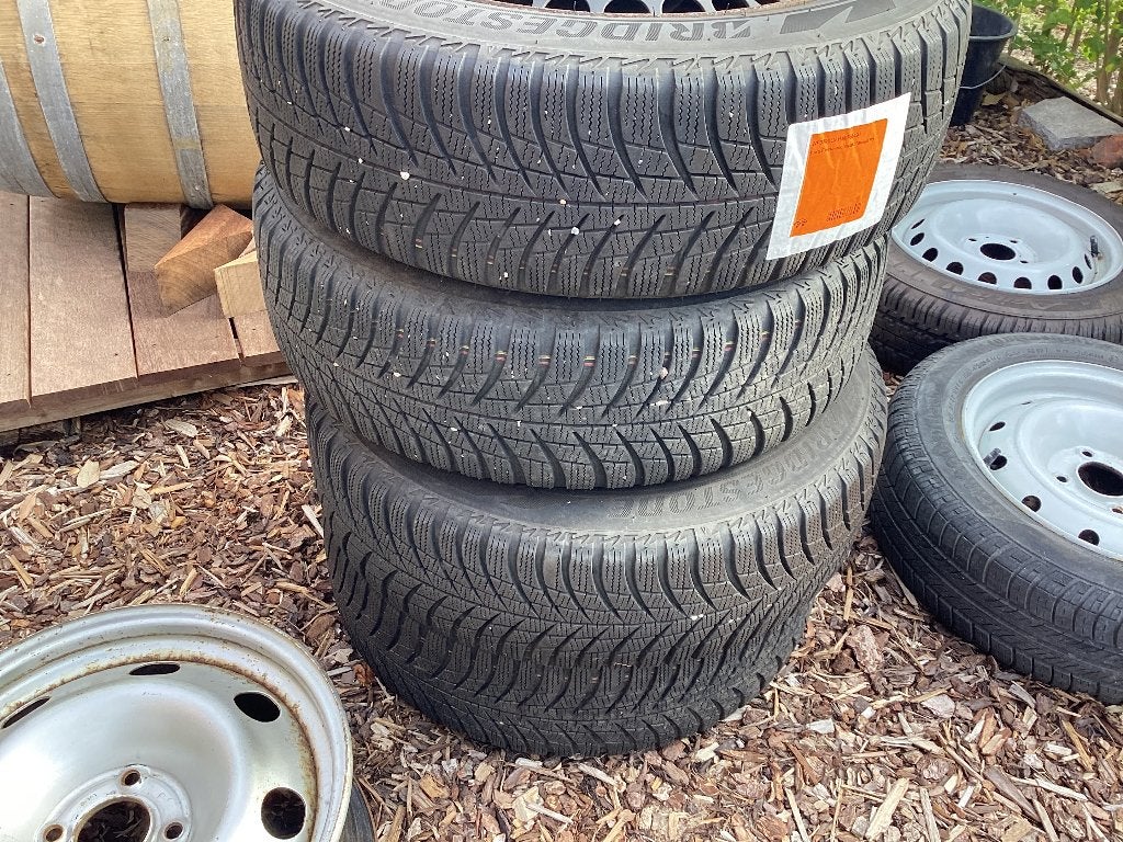 Winterbanden , reserve wielen , stalen velgen, Auto-onderdelen, Ophalen, 14 inch, Velg(en), Winterbanden