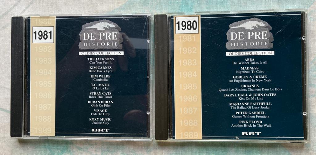 2 cd’s De Prehistorie 1980 & 1981, Ophalen of Verzenden, Zo goed als nieuw, Pop