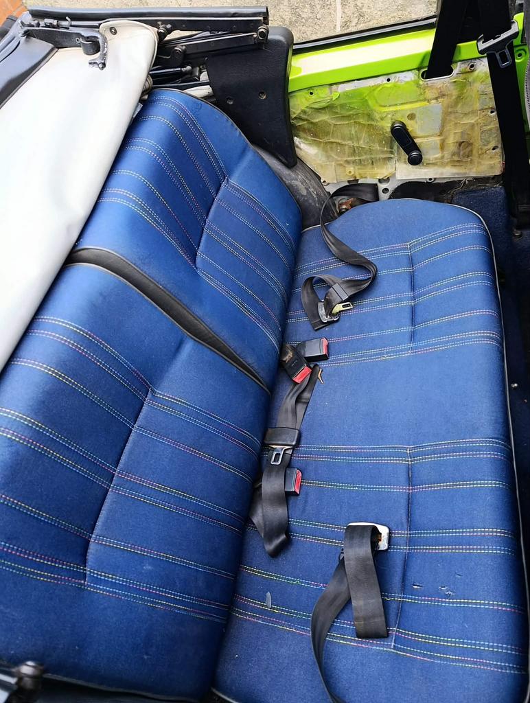 Banquette arrière complète Peugeot 205 CJ ( cabriolet ), Enlèvement, Utilisé, Peugeot
