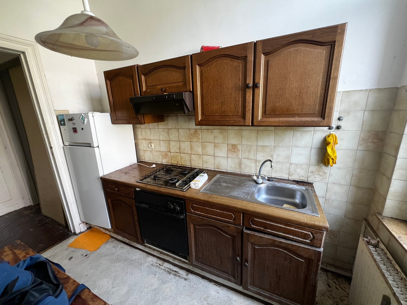 Cuisine + frigo à donner, Enlèvement, Utilisé