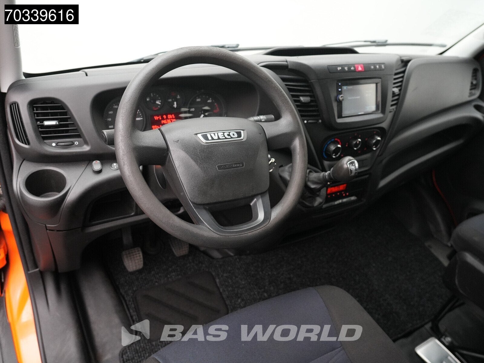 Iveco Daily 35C14 Laadklep Dubbellucht Open Laadbak 3,5t Tre, Stof, Gebruikt, Euro 6, Iveco