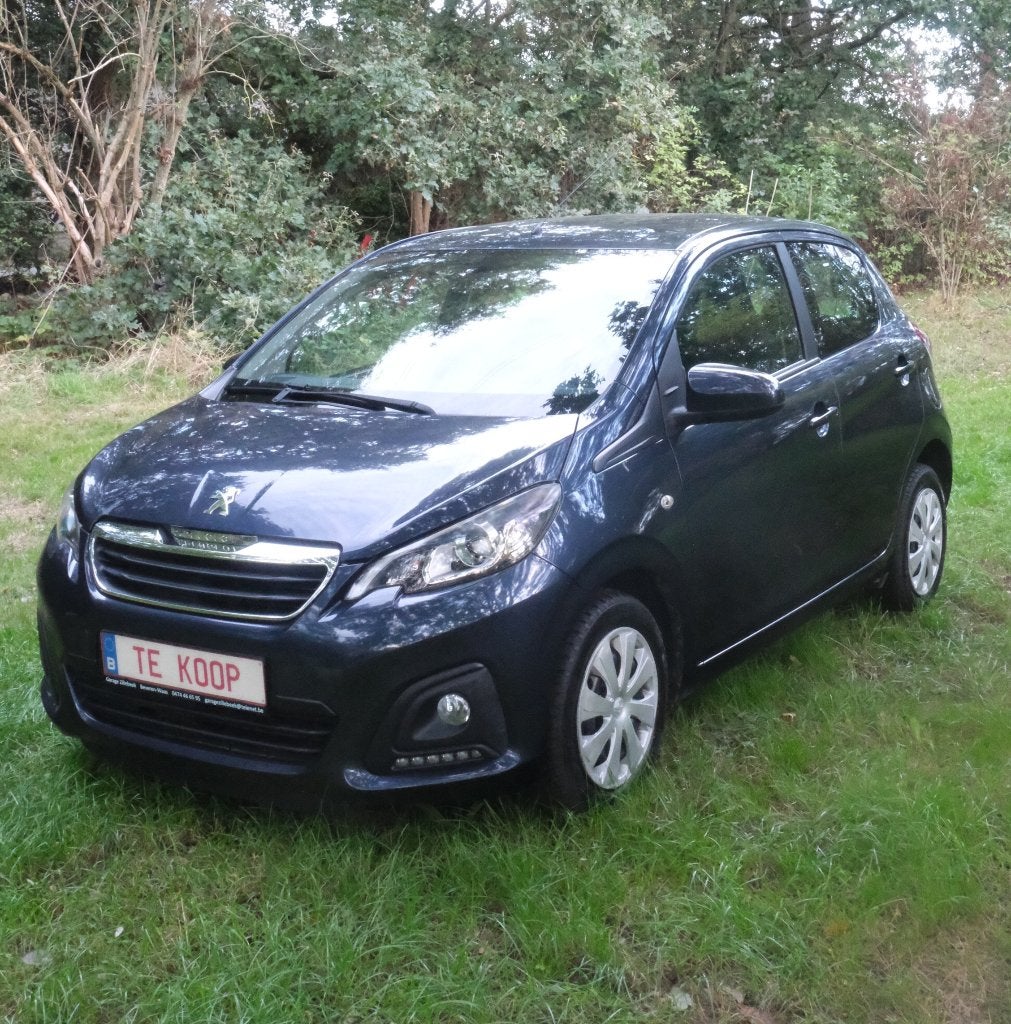 Peugeot 108: 108.000km +airco+jaar garantie + groot nazicht!, Achat, 998 cm³, Entreprise, Boîte manuelle